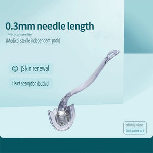 Disposable sterile skin roller needle