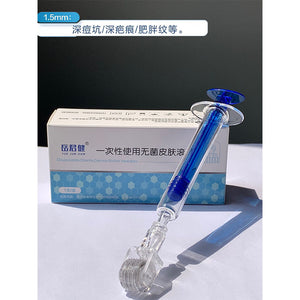 Disposable sterile skin roller needle