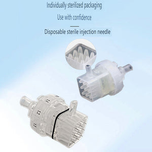 Sterile hypodermic needles for single use