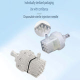 Sterile hypodermic needles for single use