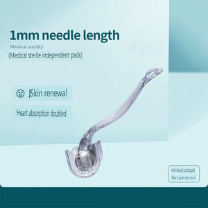 Disposable sterile skin roller needle