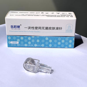 Disposable sterile skin roller needle